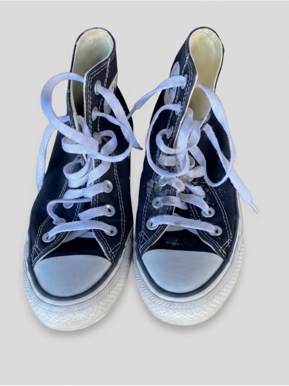 Canvas High Top Sneakers Womens Size 6
